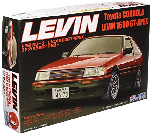 Fujimi ID9 Toyota CORROLA LEVIN 1600 GT-APEX 3Door AE86 '83 Plastic Model Kit_1