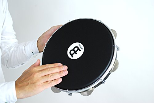 MEINL Traditional ABS Pandeiro Napa Head 10in. PA10ABS-BK-NH NEW from Japan_2