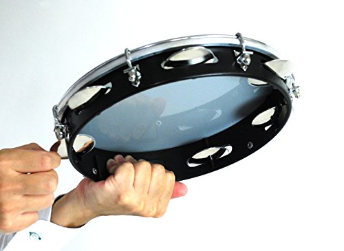 MEINL Traditional ABS Pandeiro Napa Head 10in. PA10ABS-BK-NH NEW from Japan_4