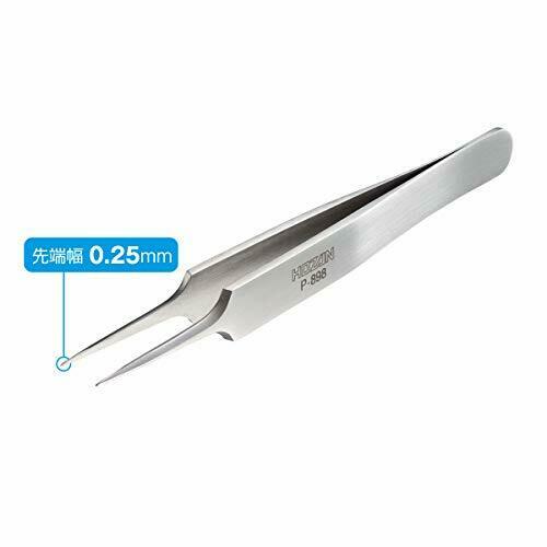 HOZAN Tweezers (strong type) tweezers thick, heavy-duty specifications M NEW_2