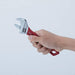 ADJUSTABLE Hybrid WRENCH LOBSTER LOBTEX UM30XD Red 200mm Grip NEW from Japan_2