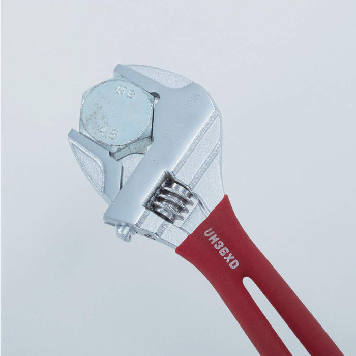 LOBTEX Hybrid Monkey X Grip Adjustable Wrenches UM36XD L250mm Made in Japan NEW_3