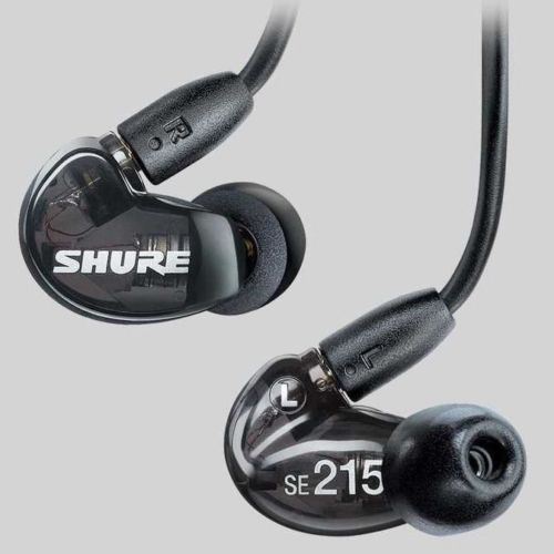 SHURE SE215-K Black Single Dynamic MicroDriver In-Ear Headphones_1