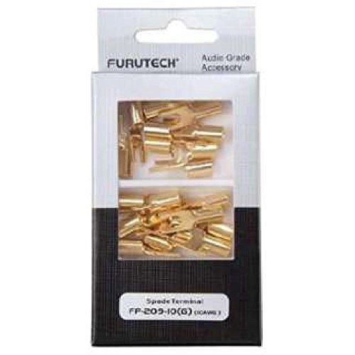 FURUTECH Y Lug Terminal for Power Cable/20 pieces FP209-10(G) NEW from Japan_1