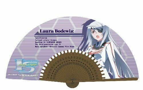 IS (Infinite Stratos)Folding Fan Laura Bodewig NEW from Japan_1