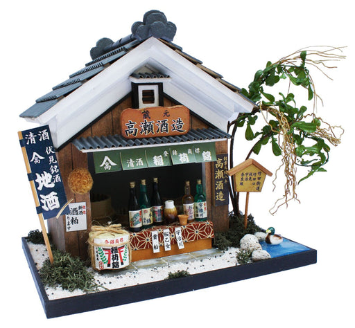 Billy Handmade Miniature Dollhouse Model Kit Fushimi's sake brewery 8613 NEW_1