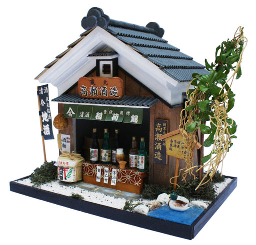Billy Handmade Miniature Dollhouse Model Kit Fushimi's sake brewery 8613 NEW_2