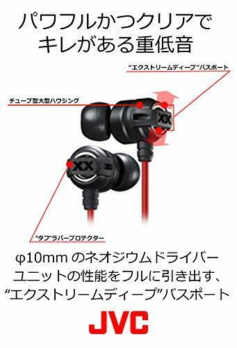 JVC HA-FX1X XX series Canal Type In-Ear Headphones Black NEW from Japan_3