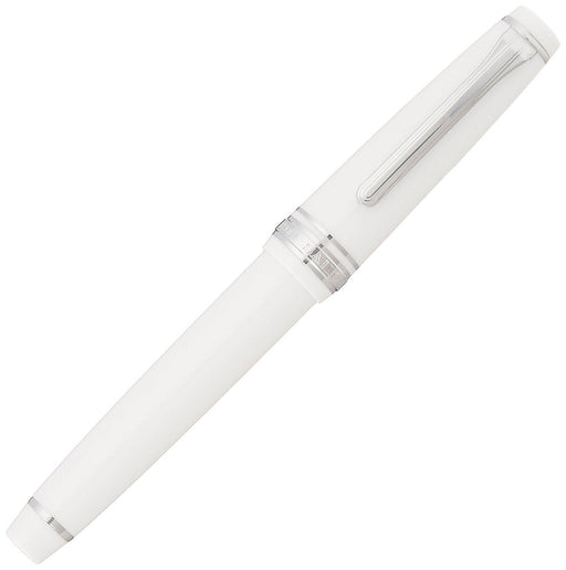 SAILOR 11-1222-210 Fountain Pen Professional Gear Slim Silver White Fine Japan_1