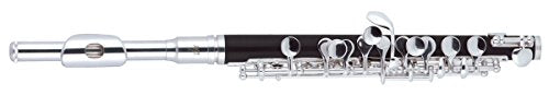 J.Michael PC400 Small Flute Piccolo Head tube, key silver-plated finish NEW_1