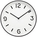 Lemnos Mono Clock White LC10-20A WH phi256xd46mm Aluminum Made in Japan NEW_1