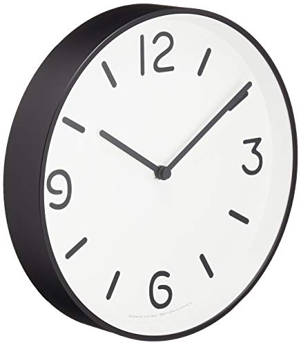 Lemnos Mono Clock White LC10-20A WH phi256xd46mm Aluminum Made in Japan NEW_3
