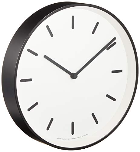Lemnos Mono Clock White LC10-20B WH NEW from Japan_3