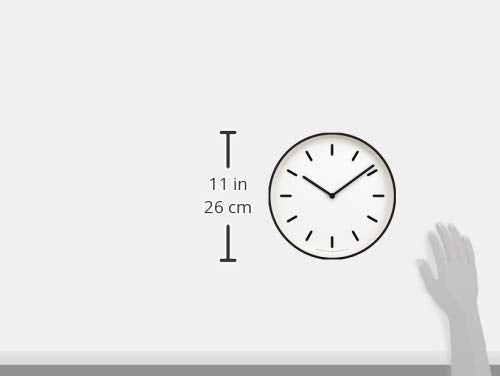 Lemnos Mono Clock White LC10-20B WH NEW from Japan_5