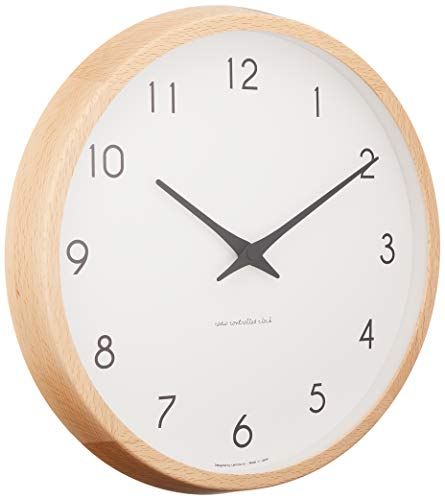 Wall Clock Lemnos Campagne Natural PC10-24W NT NEW from Japan_3