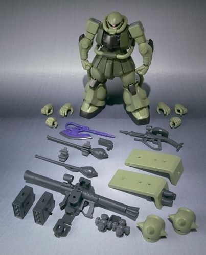 ROBOT SPIRITS Side MS Gundam ZAKU II Acrion Figure BANDAI TAMASHII NATIONS_5