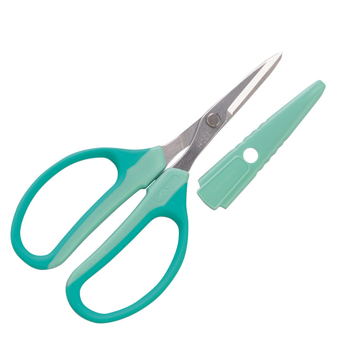ARS Craft Scissors Green FW-330H-G Made in Japan Blade length 40mm PlasticHandle_1