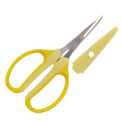 ARS Craft Scissors Yellow FW-330H-Y Made in Japan Blade 40mm Plastic Handle NEW_1