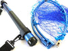 PRO TRUST RUN GUN ARM blue 300 270cm Telescopic fishing carrying landing net NEW_4