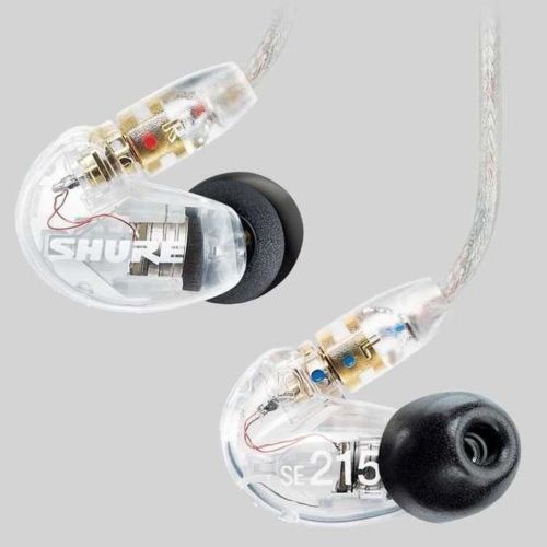 SHURE SE215-CL Clear Single Dynamic MicroDriver In-Ear Headphones_1