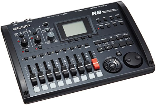 ZOOM R8 Multi-Track Recorder Digital recording of 2, playback of 8 tracks R8 NEW_1