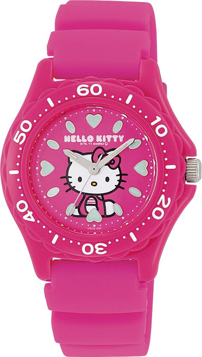 CITIZEN Q&Q SANRIO Hello Kitty waterproof wrist watch VQ75-430 women Pink NEW_1