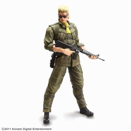 Metal Gear Solid Peace Walker Play Arts Kai KAZUHIRA MILLER Figure NEW_2