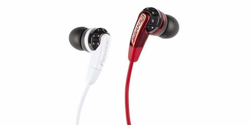 Pioneer SE-CL721-W Fully Enclosed Dynamic In-Ear Headphones White Red JAPAN New_1
