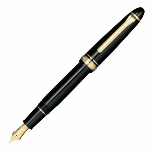 SAILOR 11-1219-320 Fountain Pen 1911 Standard Black Medium Fine with Converter_1