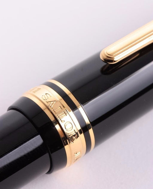SAILOR 11-1219-320 Fountain Pen 1911 Standard Black Medium Fine with Converter_2