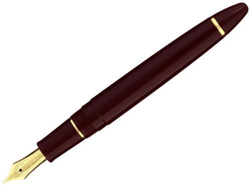 SAILOR 11-1219-432 Fountain Pen 1911 Standard Maroon Medium with Converter_1