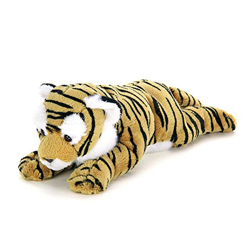 COLORATA Tiger Plush Animal Lying down Series Soft Touch 12x9x26cm ‎975671 NEW_1