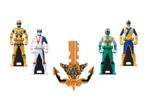 Ranger Key Series Set No 05 Bandai Kaizoku Sentai Gokaiger NEW from Ja ...
