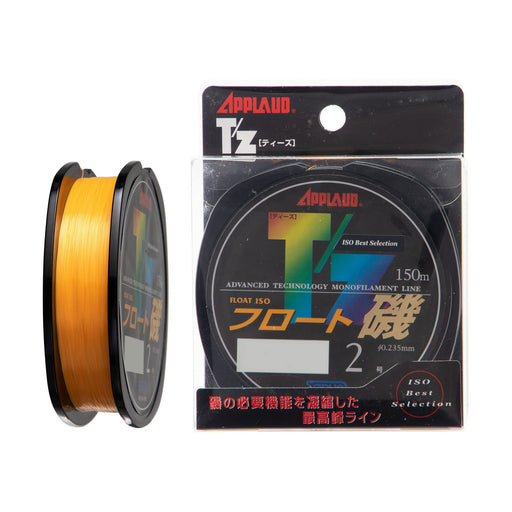 Sanyo Nylon APPLAUD T/Z Float Iso 150m #4 Fishing Line Orange sherbet Saltwater_1