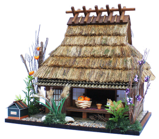 Billy Handmade Miniature Dollhouse Kit Highway Series Thatch Private House 8616_1