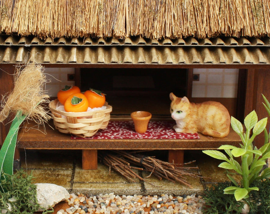 Billy Handmade Miniature Dollhouse Kit Highway Series Thatch Private House 8616_3