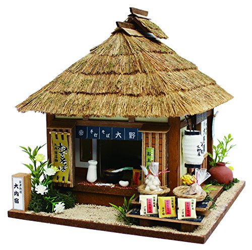 Billy Handmade Dollhouse Kit Highway Series Aizu Highway Ouchi-juku Soba Shop_1