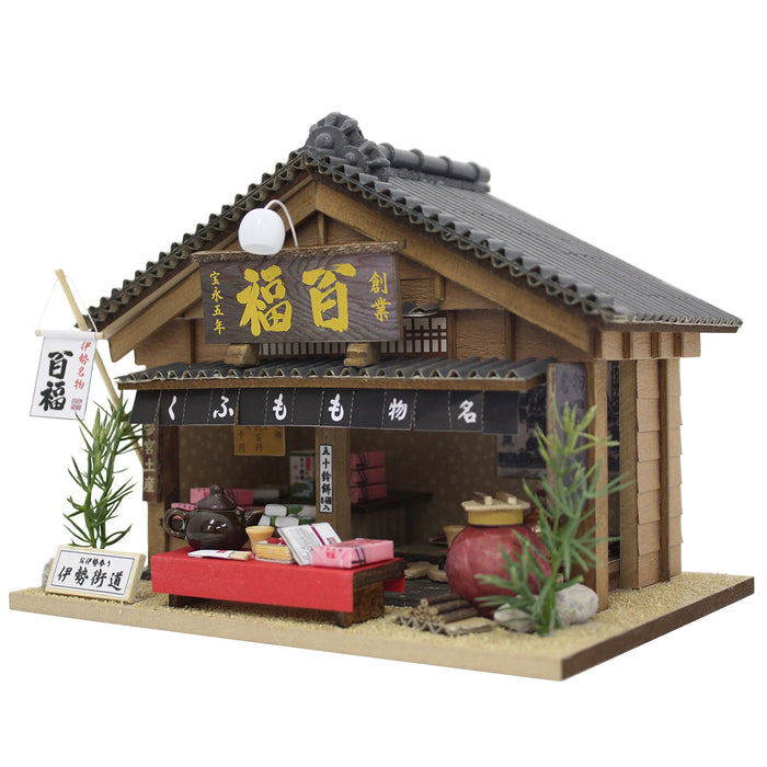 Billy handmade doll house kit Kaido Buraari Ise specialty sweets shop 8682 NEW_2