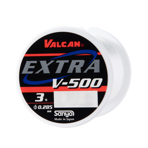 Sanyo Nylon VALCAN EXTRA V-500 500m #10 Fishing Line Natural Clear Blackbass NEW_1