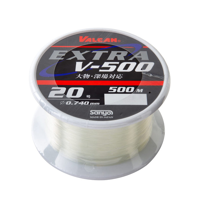 Sanyo Nylon VALCAN EXTRA V-500 500m Corresponds Big Fish & Deep #20 Trout NEW_2