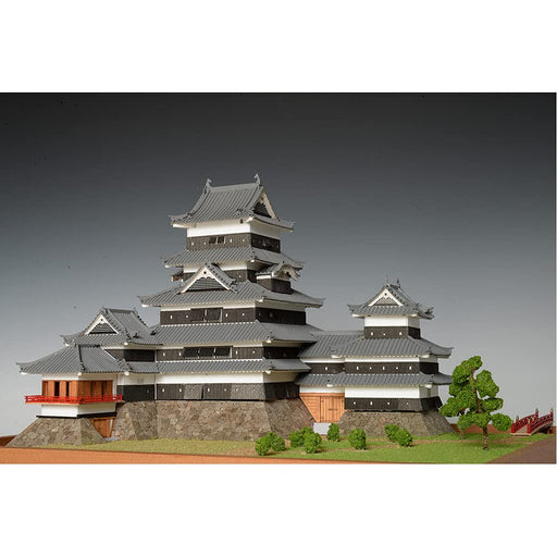 Woody Joe 1/150 national treasure Matsumoto Castle wooden model kit UJKM062 NEW_1