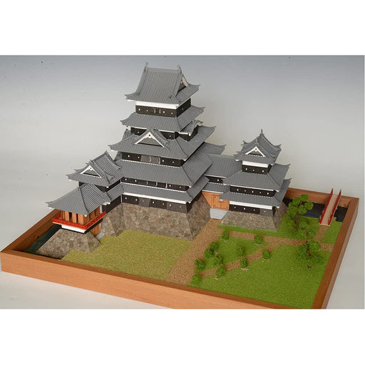 Woody Joe 1/150 national treasure Matsumoto Castle wooden model kit UJKM062 NEW_2
