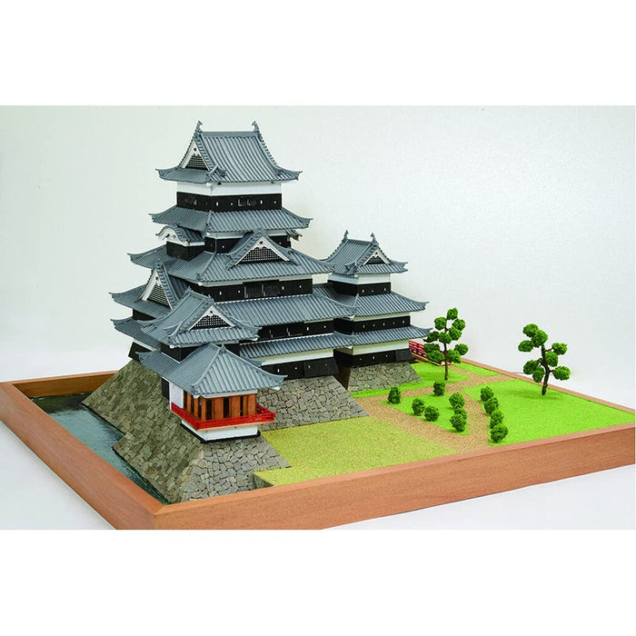 Woody Joe 1/150 national treasure Matsumoto Castle wooden model kit UJKM062 NEW_3