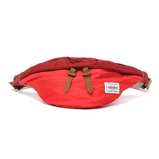 Yoshida PORTER REEF WAIST BAG S Red 813-08860 Nylon W270xH150xD70mm NEW_1