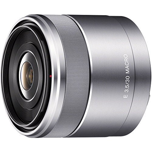 SONY single focus lens E 30mm F3.5 Macro Sony E mount for APS-C SEL30M35 Silver_1