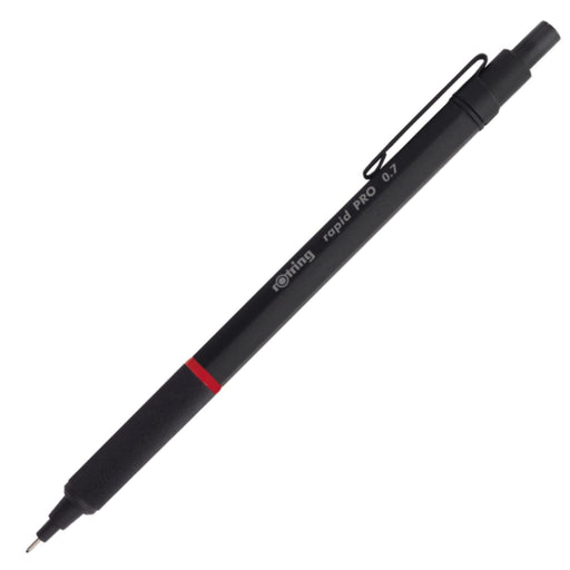 rOtring 1904257 Rapid PRO Mechanical Pencil 0.7mm Matte Black Brass HB NEW_1