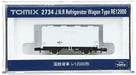 Tomix N gauge J.N.R. Covered Wagon Type RE12000 2734 Model Railroad Train NEW_2