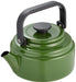 NODA HORO Enamel Ware Coffee Tea Kettle AM-20K 2.0L Olive Green IH100V/200V NEW_1