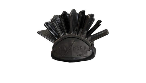 YS Park Hair Brush Lap Doragon Air Vent Styler Carbon Mix YS-LAP32 Black NEW_2