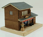 Woody Joe mini architecture series No.4 Hatago (Hotel) wooden model Kit 171204_3